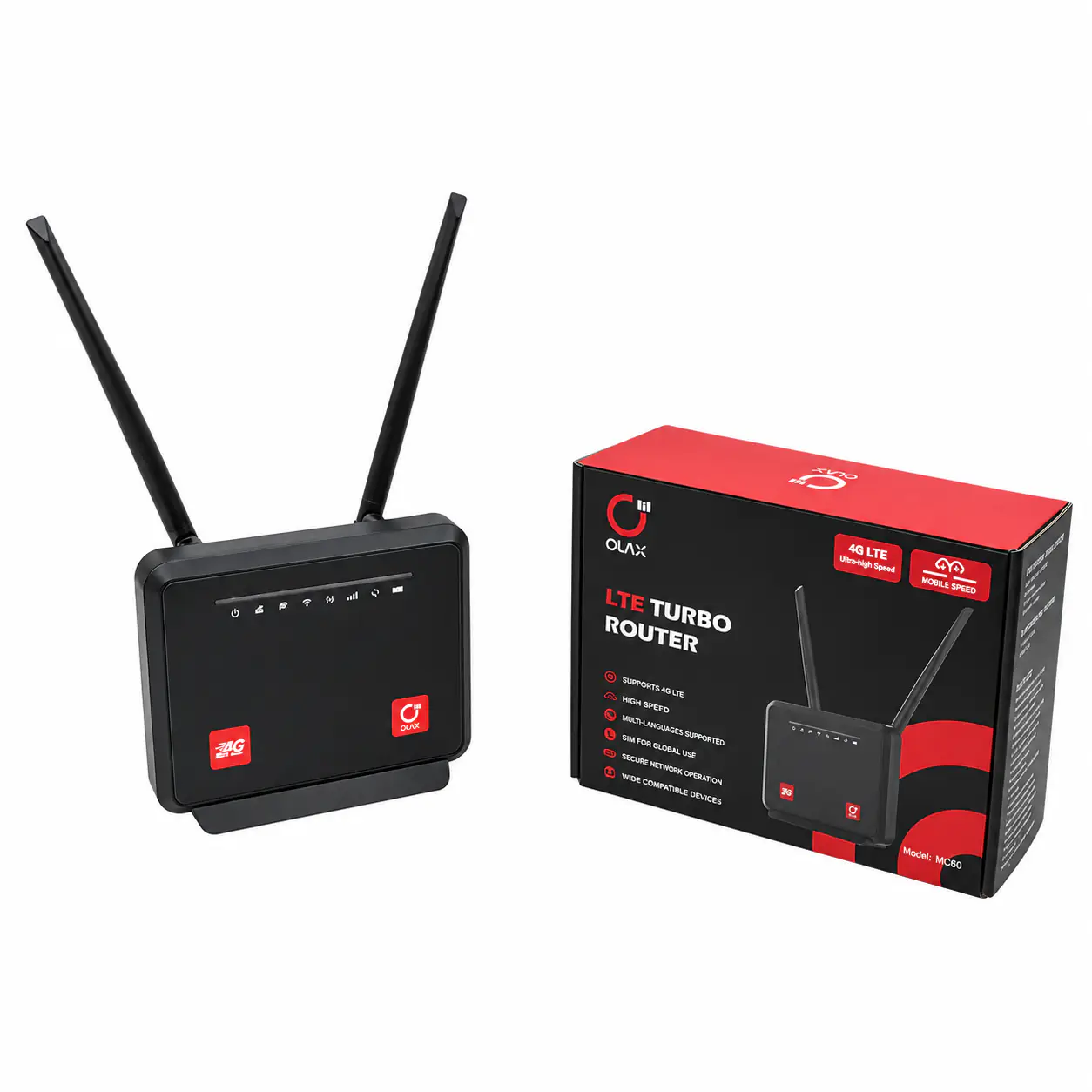 Стаціонарний 4G LTE Wi-Fi роутер OLAX MC60 3