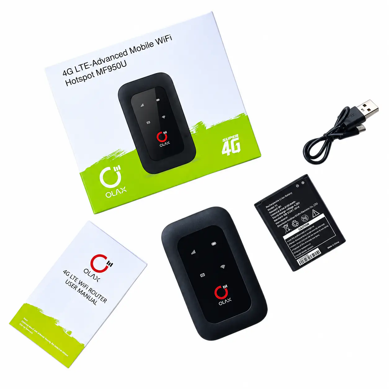 Портативний 4G Wi-Fi роутер OLAX MF950U 4