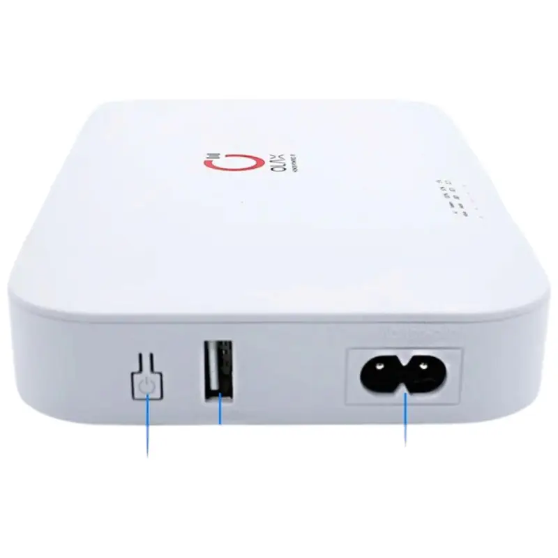 Міні ДБЖ OLAX POE-D6 Smart UPS 5/9/12 В, 20 000 мА·год, 74 Вт·год 2