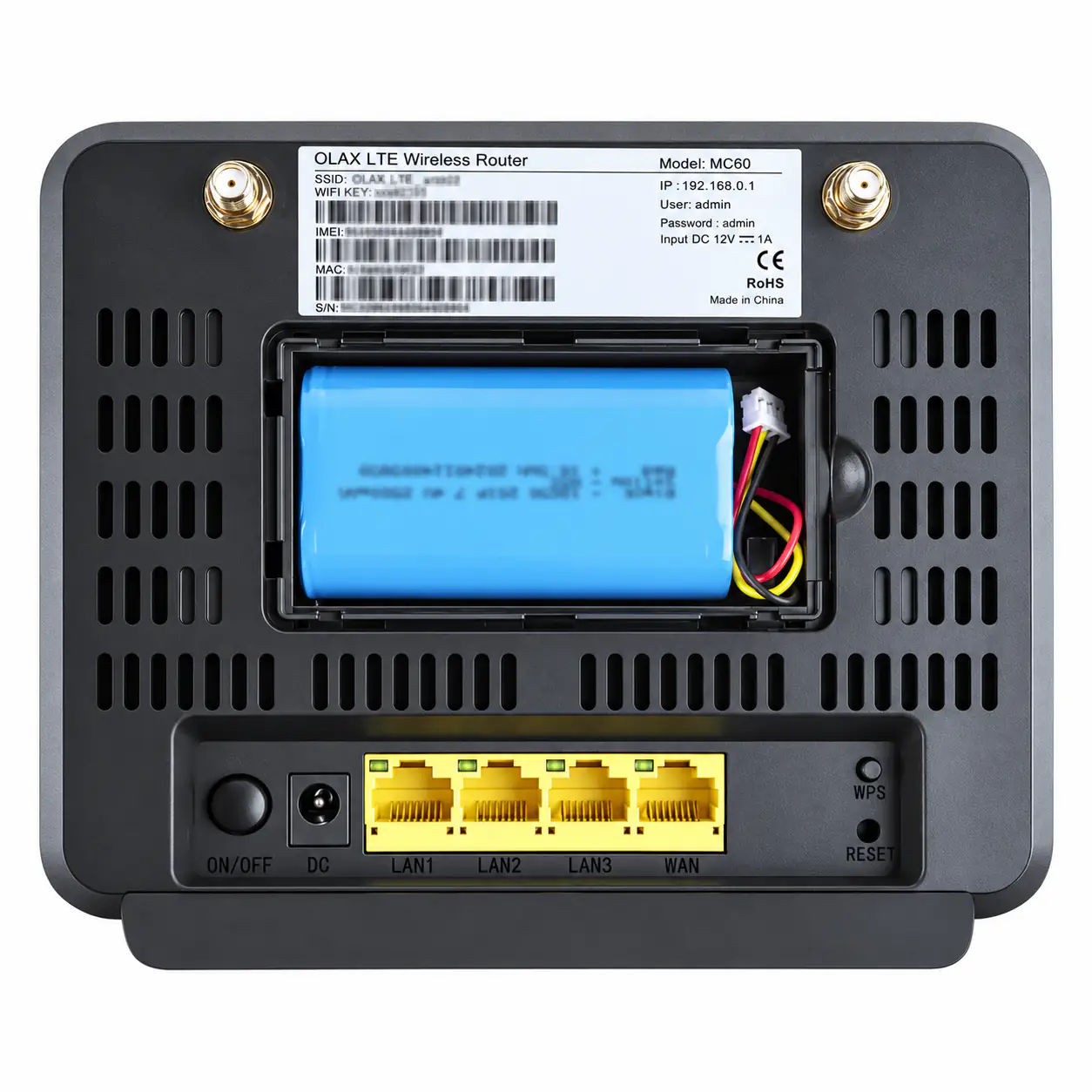 Стаціонарний 4G LTE Wi-Fi роутер OLAX MC60 6