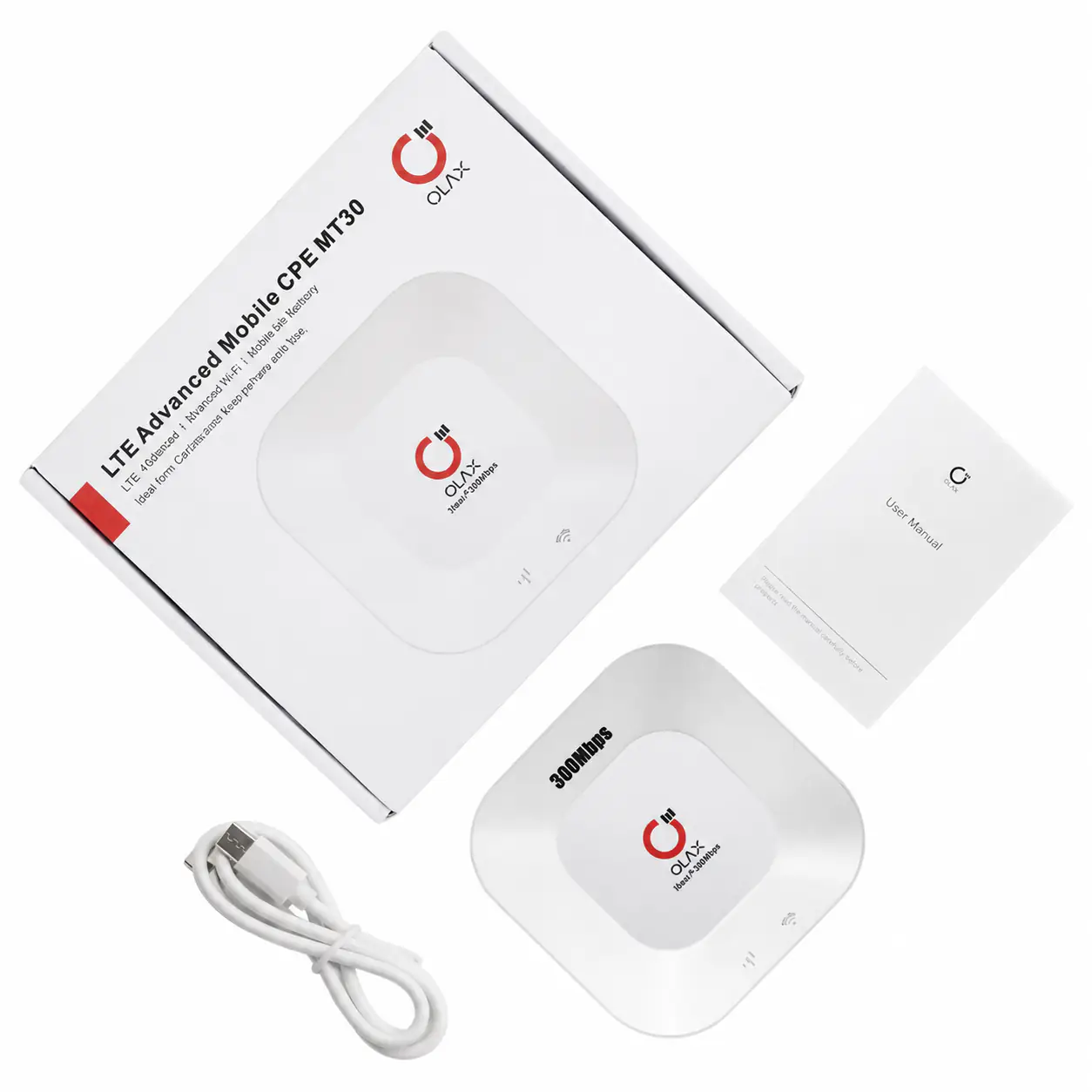 Стаціонарний 4G LTE Wi-Fi роутер Olax MT30 5